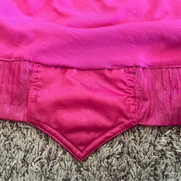 Vintage 90s Adidas Hot Pink Metallic Tracksuit Set Windbreaker Size Large - Picture 15 of 15